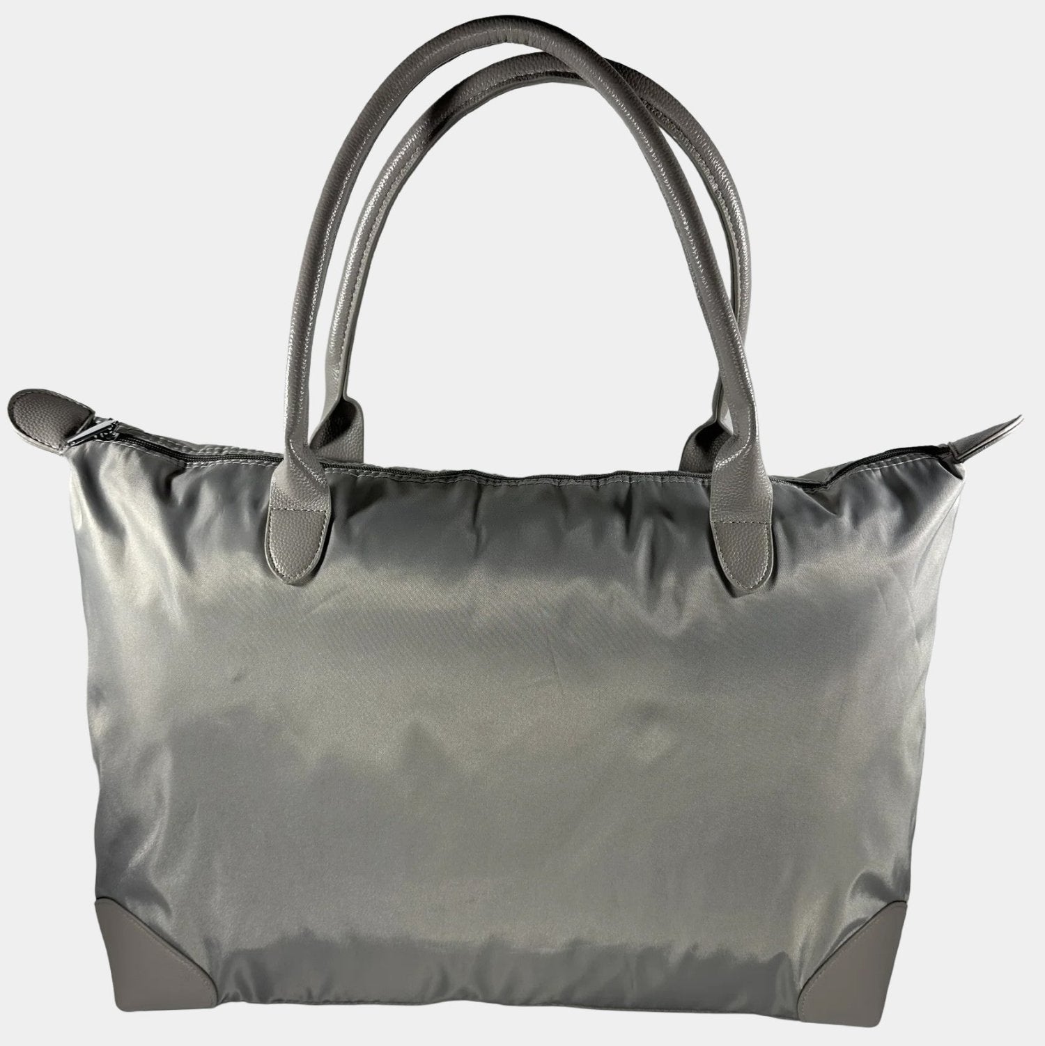 Shoppingbag Silvergra Slitstark Nylon