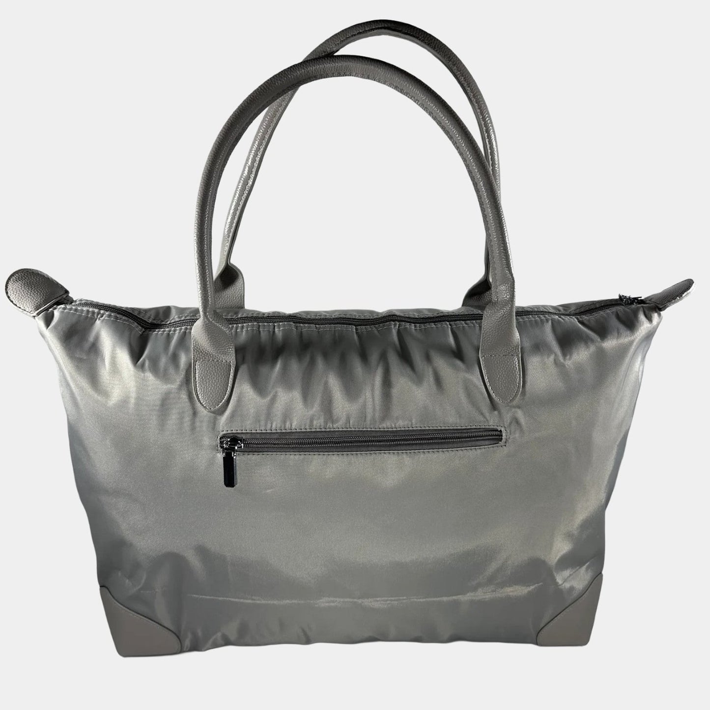 Topp Of Sweden Shoppingbag Silvergra Slitstark Nylon