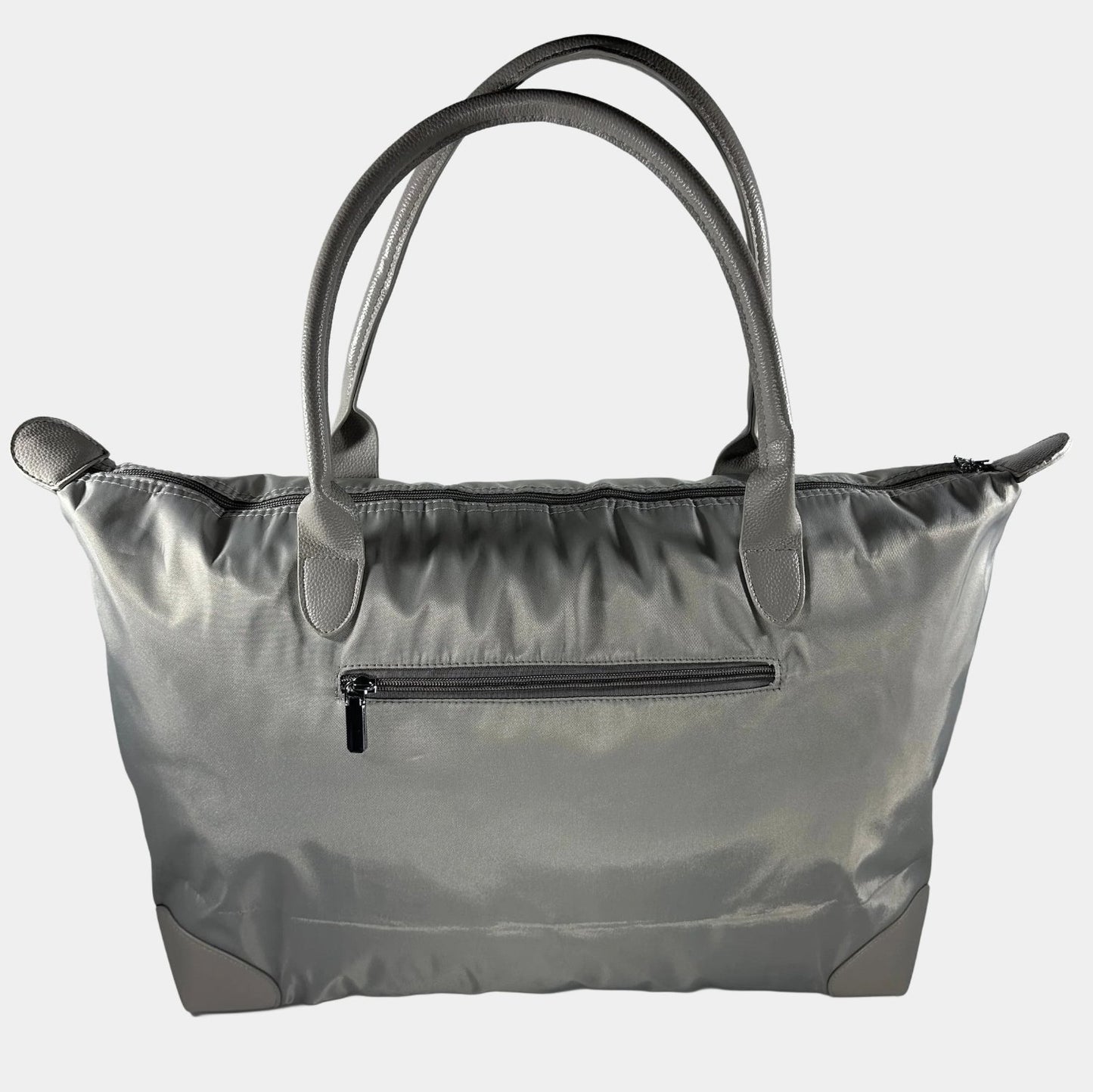 Topp Of Sweden Shoppingbag mindre Silvergra Slitstark Nylon