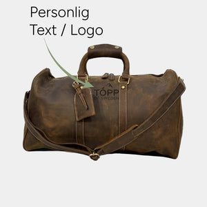 personlig logo duffel väska